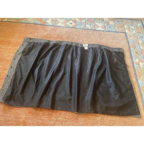 Vintage Made in USA Talbots Women's Wool Blend Button Down Lined Skirt Size 16 - Picture 7 of 8